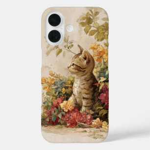Moeie Kitten Hoesje vintage voor Kattenliefhebber