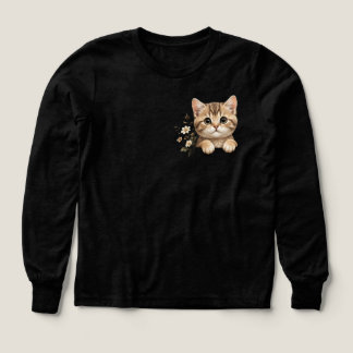 Moeie Kittens Bloemige Zakontwerp – Schattige Kat