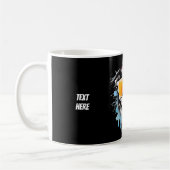 Moeie Koele Hond met Zonnebril Koffiemok (Links)