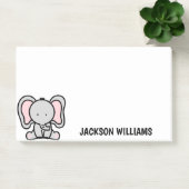 Moeie olifant Persoonlijke naam Post-it Notes (Kantoor)