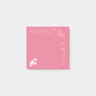 Moeie Roze Konijn Lint Post-it Notitieblok Post-it® Notes