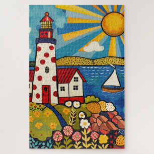 Moeilijk grillig bloemenlicht huis legpuzzel