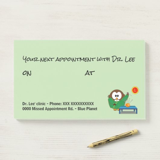 Moeilijk met de Chinese arts - Postit-Notes Post-it® Notes (Op bureau)