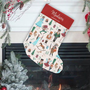 Moeilijk Notenkraker Patroon Kerst Sok Grote Kerstsok