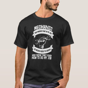Moeilijk om een mooi mechanisch dieselmechanisme t t-shirt