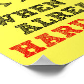 Moeilijk om Gezocht grappig Poster te krijgen (Hoek)