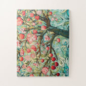 Moeilijke appelboom Kleurrijke relax ogen puzzel Legpuzzel (Verticaal)