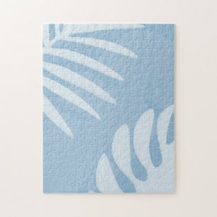 Moeilijke blauwe zomer Zong tropische puzzel Legpuzzel