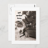 Moeilijke dag briefkaart (Voorkant / Achterkant)