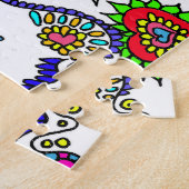 Moeilijke dag van de dode patroonpuzzel legpuzzel (Zijkant)