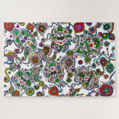 Moeilijke dag van de dode patroonpuzzel legpuzzel (Horizontaal)