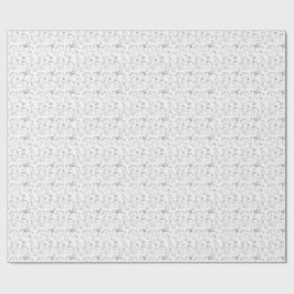 Moeilijke Handgetekende Kattenkrabbels Cadeaupapier