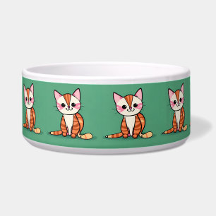 Moeilijke kattenvoerbak voerbakje