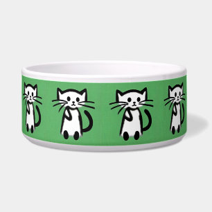 Moeilijke kattenvoerbak voerbakje