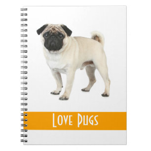 Moeilijke Liefde Pugs Puppy Hond Notitieboek