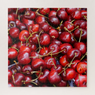 Moeilijke puzzel voor volwassenen - Cherries patro