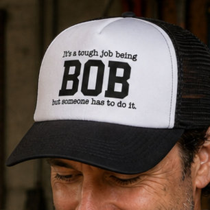 Moeilijke taak om Bob te zijn Gepersonaliseerde na Trucker Pet