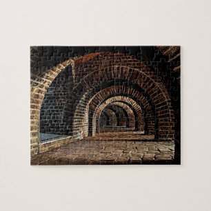 Moeilijke tunnels, Arches, Rode Brick Legpuzzel