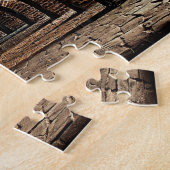 Moeilijke tunnels, Arches, Rode Brick Legpuzzel (Zijkant)