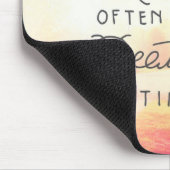 Moeilijke weg leidt tot mooie bestemmingen muismat (Hoek)