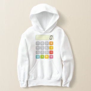 Moeilijke Wiskunde Rekenmachine Hoodie voor Kinder