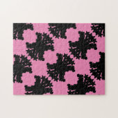 Moeilijke zwarte spur Mirror Puzzle Legpuzzel (Horizontaal)