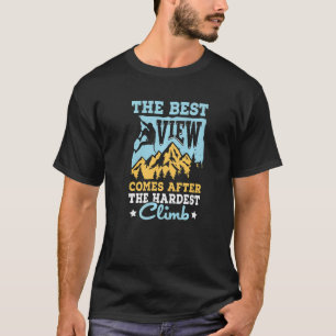 Moeilijkste Klimmen Boulderen Bergbeklimmer Rots K T-shirt