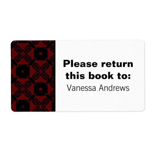 Moeiteloos mooie koekjesplaatjes etiket (Voorkant)