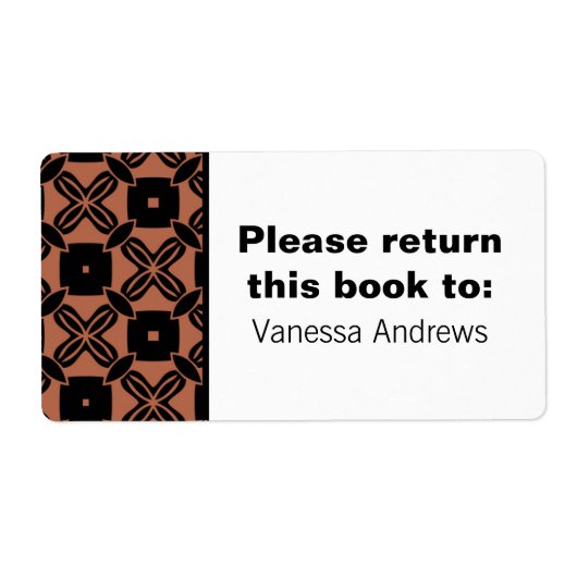 Moeiteloos mooie koekjesplaatjes etiket (Voorkant)