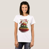 Moeiteloze Charm Vrouwen Basic T-shirt (Voorkant volledig)