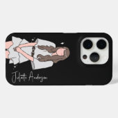 Moeiteloze schoonheid Meisje Case-Mate iPhone Case (Achterkant (horizontaal))