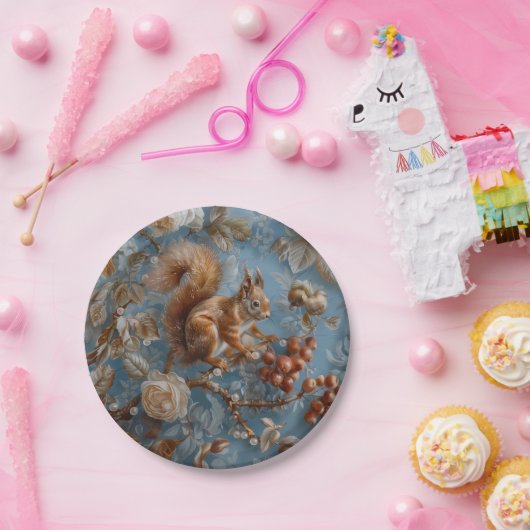 moer-ronde papieren Borden Papieren Bordje (Feest)
