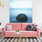 Moeraki Boulders Canvas Afdruk (Insitu (Woonkamer))