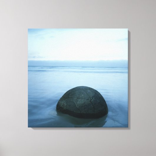 Moeraki Boulders Canvas Afdruk (Voorkant)