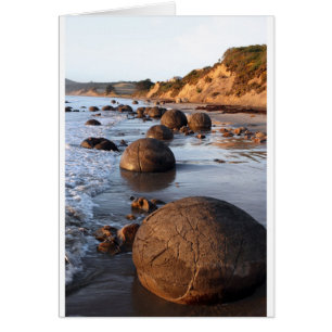 Moeraki boulders Nieuw-Zeeland