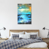 Moeras Canvas Print (Insitu (Slaapkamer))