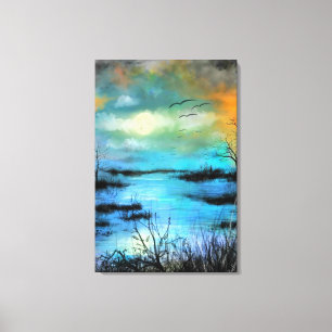 Moeras Canvas Print