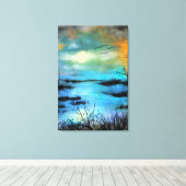Moeras Canvas Print (Insitu (Houten vloer))