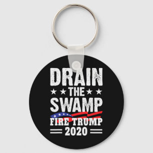 Moeras Drogen Vuur Trump Grappig Anti Trump Sleutelhanger