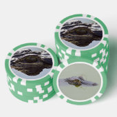 Moeras Majesteit: Gator Poker Chip Set (Opstapeling)