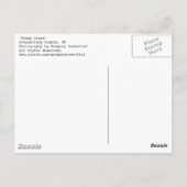moerasgras briefkaart (Achterkant)