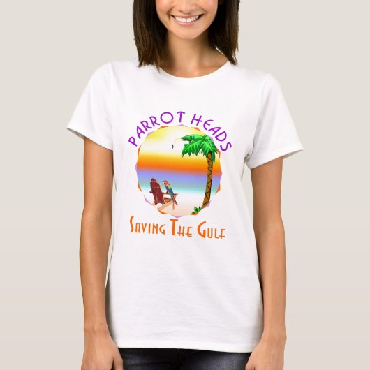 Moerashoofden redden de Golf van BP-olie T-shirt (Voorkant)