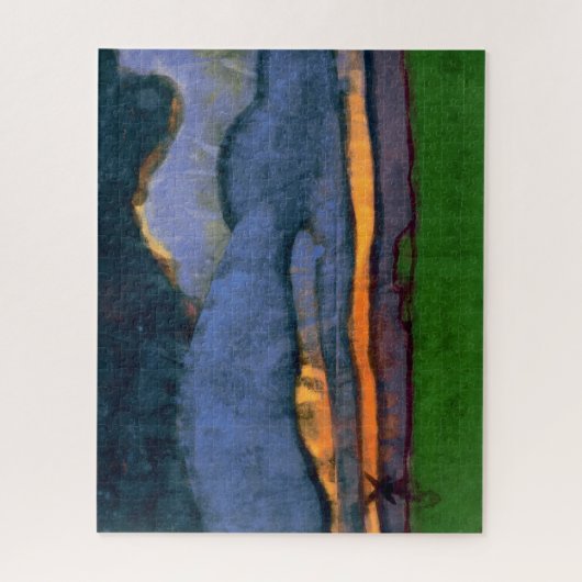 Moeraslandschap met een molen | Emil Nolde | Legpuzzel (Verticaal)