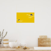 moerasvogels poster (Keuken)