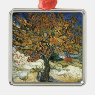 Moerbeiboom van Van Gogh Metalen Ornament