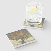 Moerbeiboom van Van Gogh Stenen Onderzetter (Zijkant)