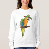 Moerrot met stro pet trui (Voorkant)