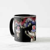 Moe's Happy 4 juillet Night Celebration Mug (Devant gauche)