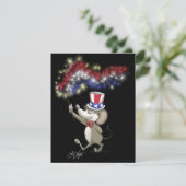 Moe's Happy 4 juillet Night Invitations (Debout devant)