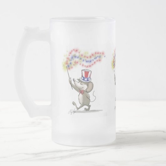 Moe's Happy 4e juli bevroren Mok (Links)